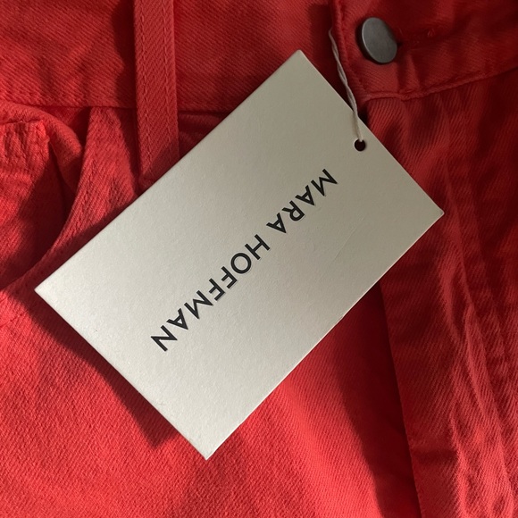 Mara Hoffman | Orange Georgina Pant - Picture 5 of 7